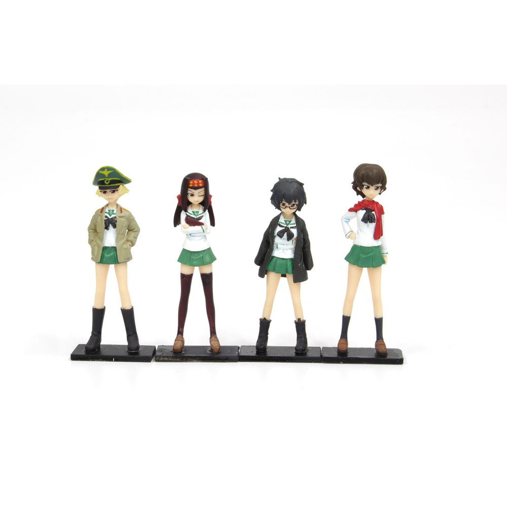 【中古即納】[FIG] デフォルメIII号突撃砲F型 塗装済み完成品 + 1/35 カバさんチームフィギュア付(未塗装キット) ガールズ&パンツァー 最終章 フィギュア(GPSP-5) プラッツ(20210723)