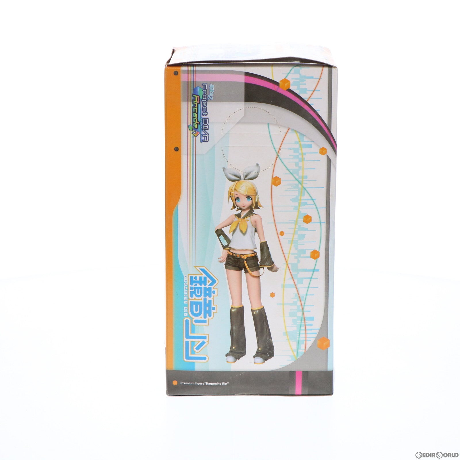【中古即納】[FIG] 鏡音リン(かがみねりん) 初音ミク Project DIVA Arcade プレミアムフィギュア プライズ セガ(20140810)