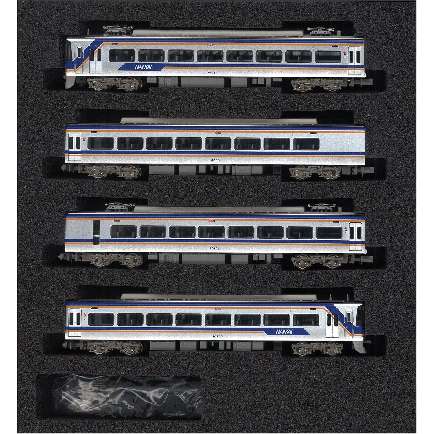 【新品即納】[RWM] 30562 南海10000系サザン(中間改造車編成・現行塗装) 増結4両編成セット(動力無し) Nゲージ 鉄道模型 GREENMAX(グリーンマックス)(20160903)