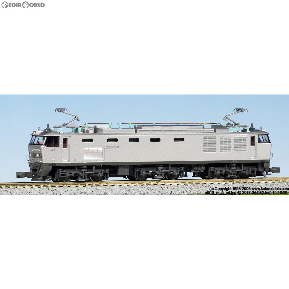 【中古即納】[RWM] 3065-5 EF510 500番台 JR貨物色(銀)(動力付き) Nゲージ 鉄道模型 KATO(カトー)(20161203)