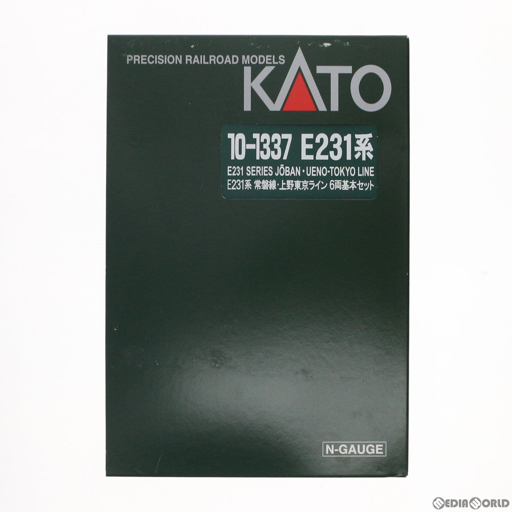 【中古即納】[RWM] 10-1337 E231系 常磐線・上野東京ライン 6両基本セット(動力付き) Nゲージ 鉄道模型 KATO(カトー)(20161202)