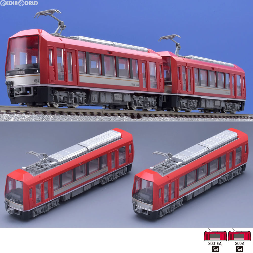 【中古即納】[RWM] (再販)92198 箱根登山鉄道 3000形アレグラ号セット Nゲージ 鉄道模型 TOMIX(トミックス)(20150319)
