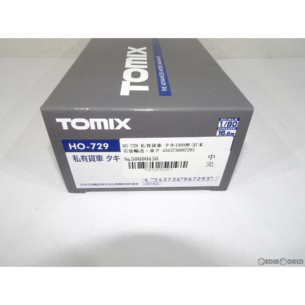 【新品】【お取り寄せ】[RWM] HO-729 私有貨車 タキ1000形(日本石油輸送・米タン) HOゲージ 鉄道模型 TOMIX(トミックス)(20190930)