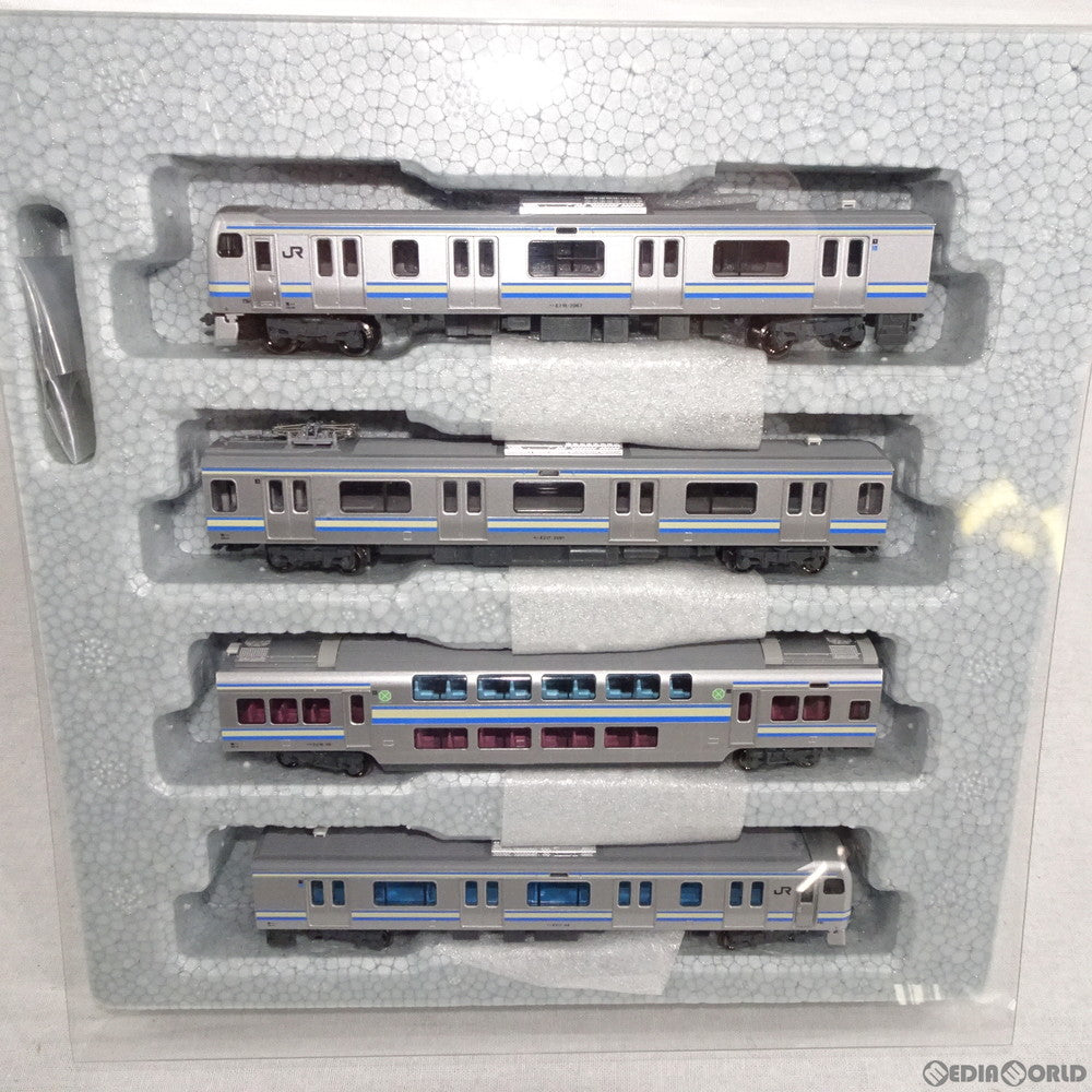 【新品】【お取り寄せ】[RWM] 10-843 E217系 横須賀線・総武線(新色) 4両基本セット(動力付き) Nゲージ 鉄道模型 KATO(カトー)(20170429)