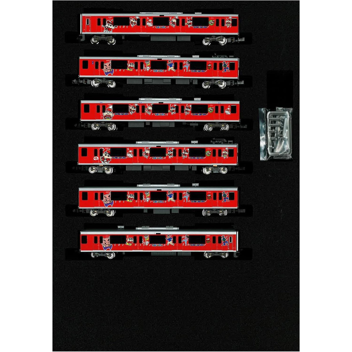 【新品】【お取り寄せ】[RWM] 50572 東武50050型(クレヨンしんちゃんラッピングトレイン・ネネちゃんデザイン) 基本6両編成セット(動力付き) Nゲージ 鉄道模型 GREENMAX(グリーンマックス)(20170531)