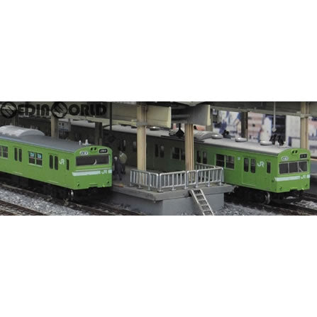 【新品】【お取り寄せ】[RWM] (再販)1230T JR103系関西形ウグイス 低運転台車 4両編成動力付きトータルセット Nゲージ 鉄道模型 GREENMAX(グリーンマックス)(20170707)