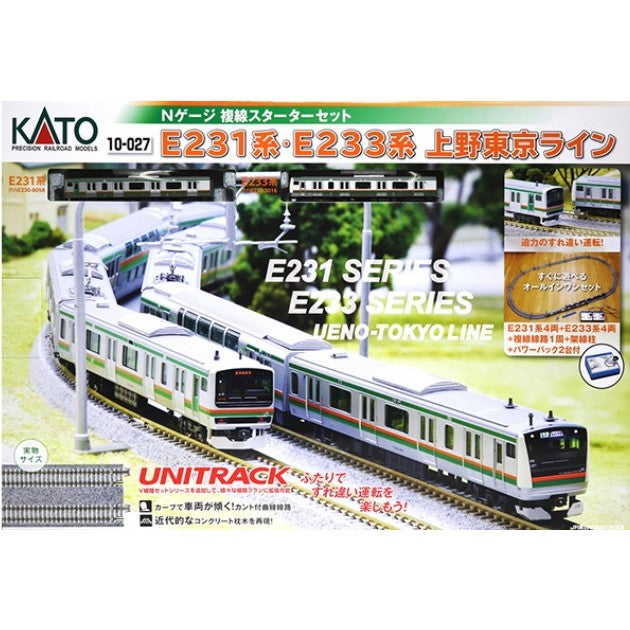 【新品】【お取り寄せ】[RWM] 10-027 E231系・E233系 上野東京ライン 複線スターターセット Nゲージ 鉄道模型 KATO(カトー)(20170903)