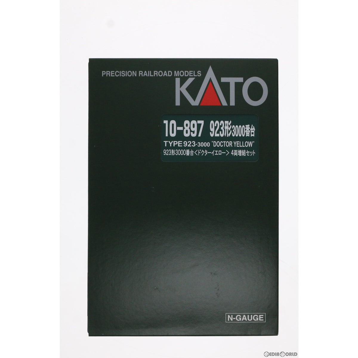 【新品】【お取り寄せ】[RWM] (再販)10-897 923形3000番台「ドクターイエロー」 4両増結セット(動力無し) Nゲージ 鉄道模型 KATO(カトー)(20190907)