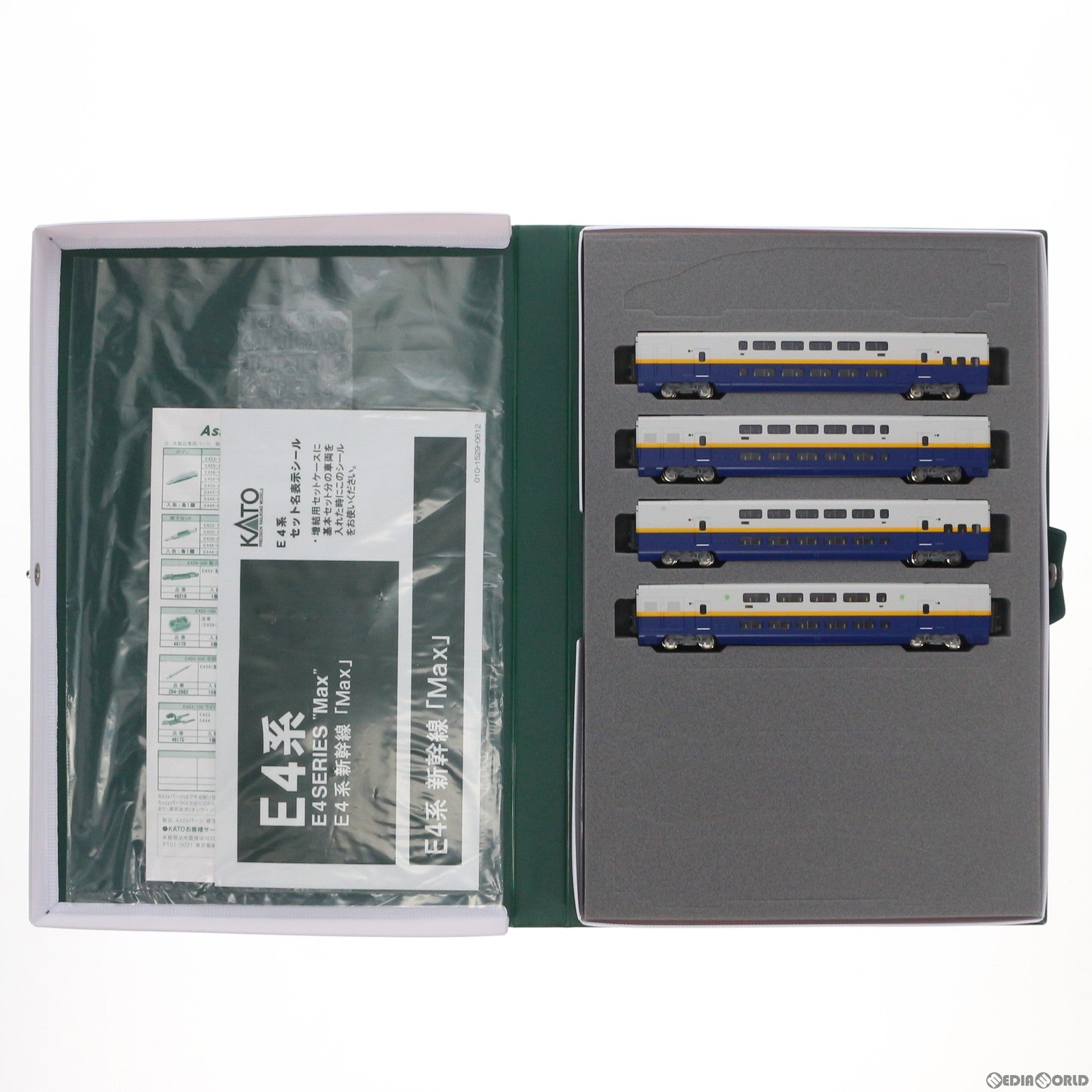 【中古即納】[RWM] (再販) 10-293 E4系新幹線「Max」 4両増結セット(動力無し) Nゲージ 鉄道模型 KATO(カトー)(20170916)
