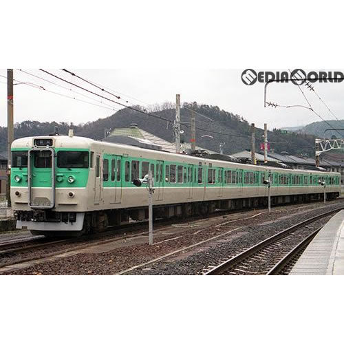 【新品】【お取り寄せ】[RWM] 30644 JR113系7700番台(40N体質改善車・小浜線色・W3編成) 4両編成セット(動力付き) Nゲージ 鉄道模型 GREENMAX(グリーンマックス)(20170923)