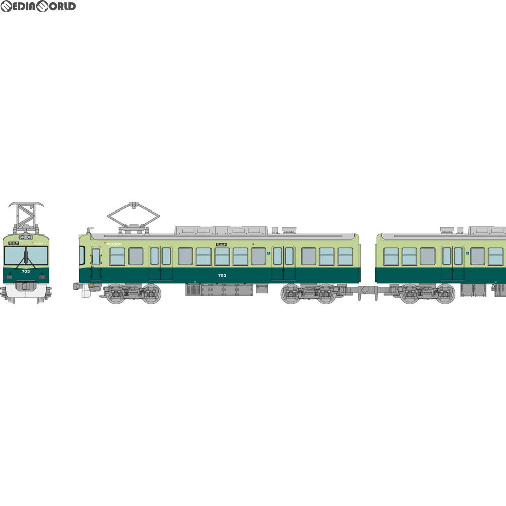 【新品】【お取り寄せ】[RWM] 286110 鉄道コレクション(鉄コレ) 京阪電車大津線700形2両セット Nゲージ 鉄道模型 TOMYTEC(トミーテック)(20171223)