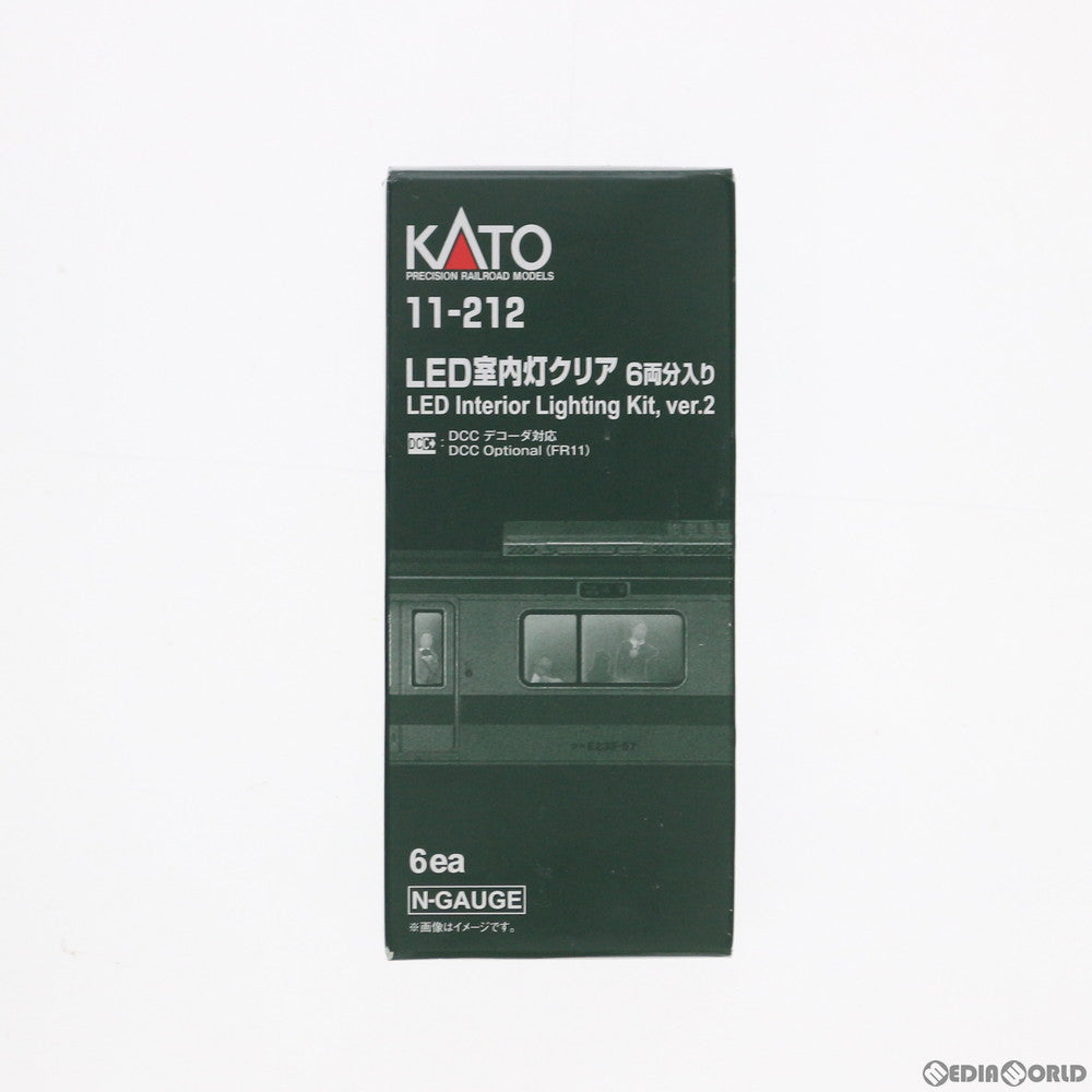 【新品】【お取り寄せ】[RWM] 11-212 LED室内灯 クリア 6両分入 Nゲージ 鉄道模型 KATO(カトー)(20110929)