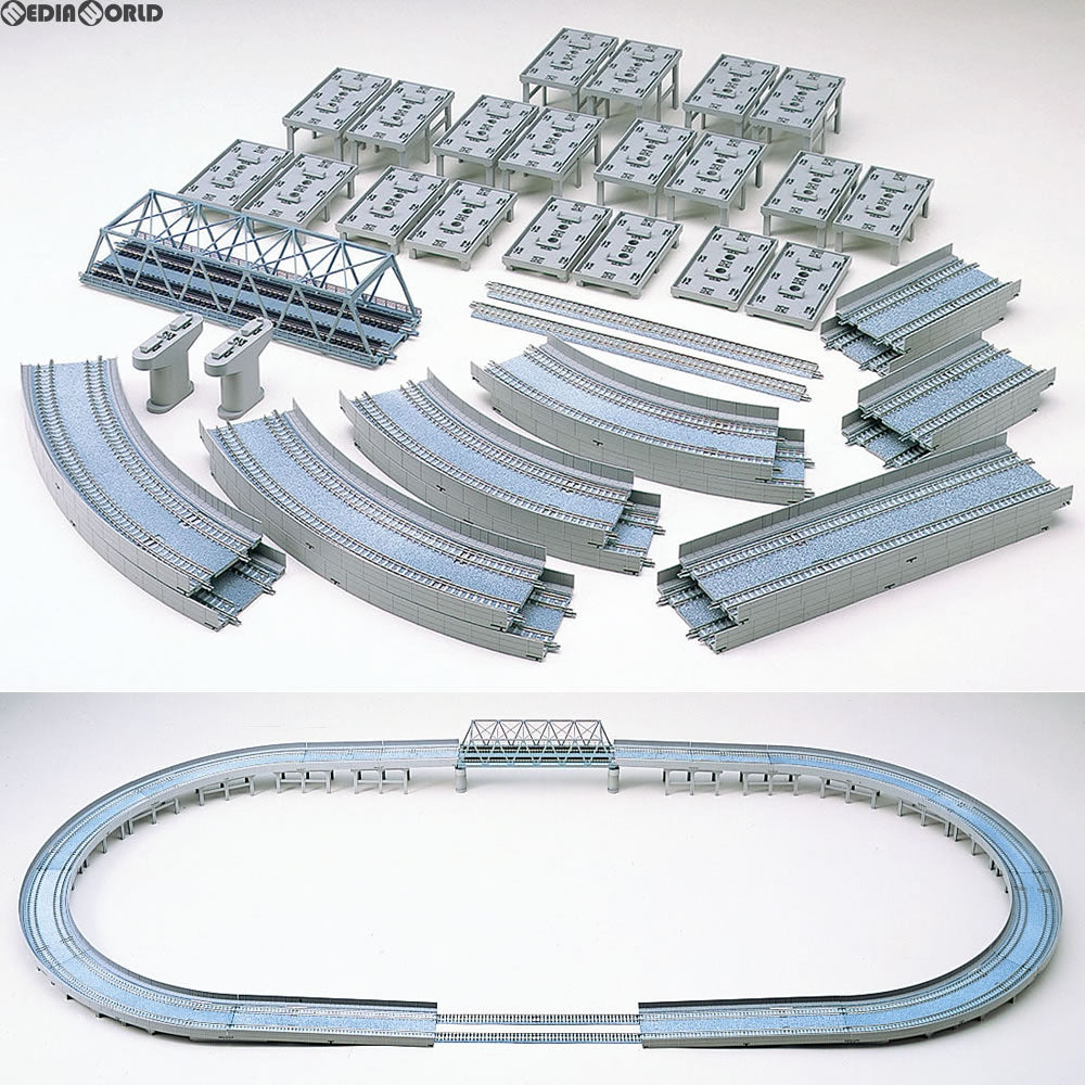 【新品】【お取り寄せ】[RWM] 91074 レールセット高架複線立体交差セット(HCパターン) Nゲージ 鉄道模型 TOMIX(トミックス)(20171217)