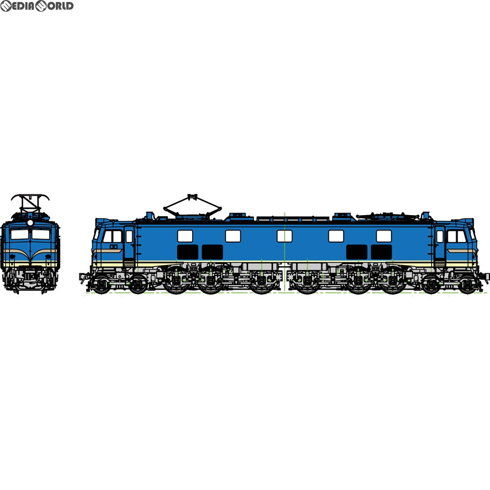 【新品】【お取り寄せ】[RWM] TW-EF58C 国鉄EF58小窓 ブルトレ色(下回りグレー)(動力付き) HOゲージ 鉄道模型 TRAMWAY(トラムウェイ)(20181031)