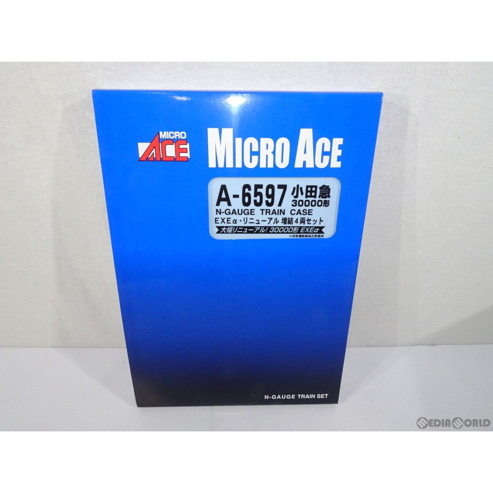 【新品】【お取り寄せ】[RWM] A6597 小田急30000形 EXEα リニューアル 増結4両セット Nゲージ 鉄道模型 MICRO ACE(マイクロエース)(20190727)
