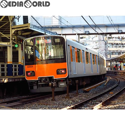 【新品】【お取り寄せ】[RWM] 30721 東武50000型 新ロゴマーク付き 増結用中間車4両セット(動力無し) Nゲージ 鉄道模型 GREENMAX(グリーンマックス)(20180610)