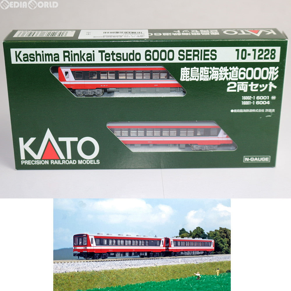 【新品】【お取り寄せ】[RWM] (再販)10-1228 鹿島臨海鉄道6000形 2両セット(動力付き) Nゲージ 鉄道模型 KATO(カトー)(20180529)