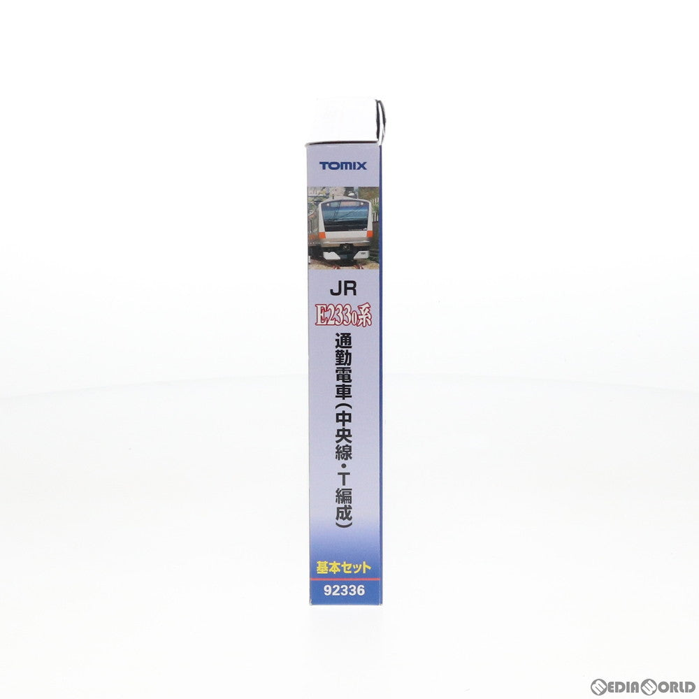 【新品】【お取り寄せ】[RWM] 92336 JR E233-0系通勤電車(中央線・T編成)基本セット(3両) Nゲージ 鉄道模型 TOMIX(トミックス)(20170811)