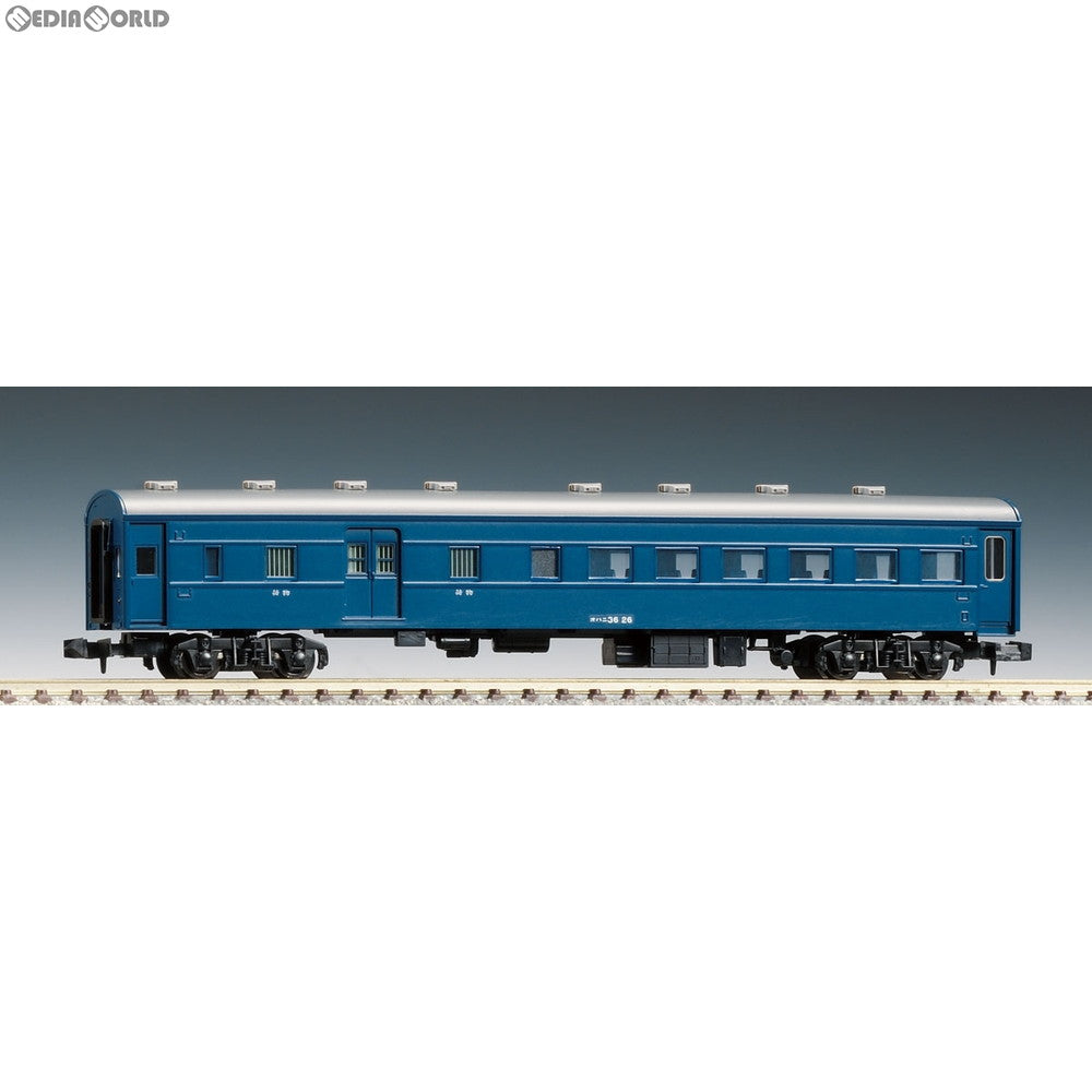 【中古即納】[RWM] 8550 国鉄客車 オハニ36形(青色)(動力無し) Nゲージ 鉄道模型 TOMIX(トミックス)(20120131)