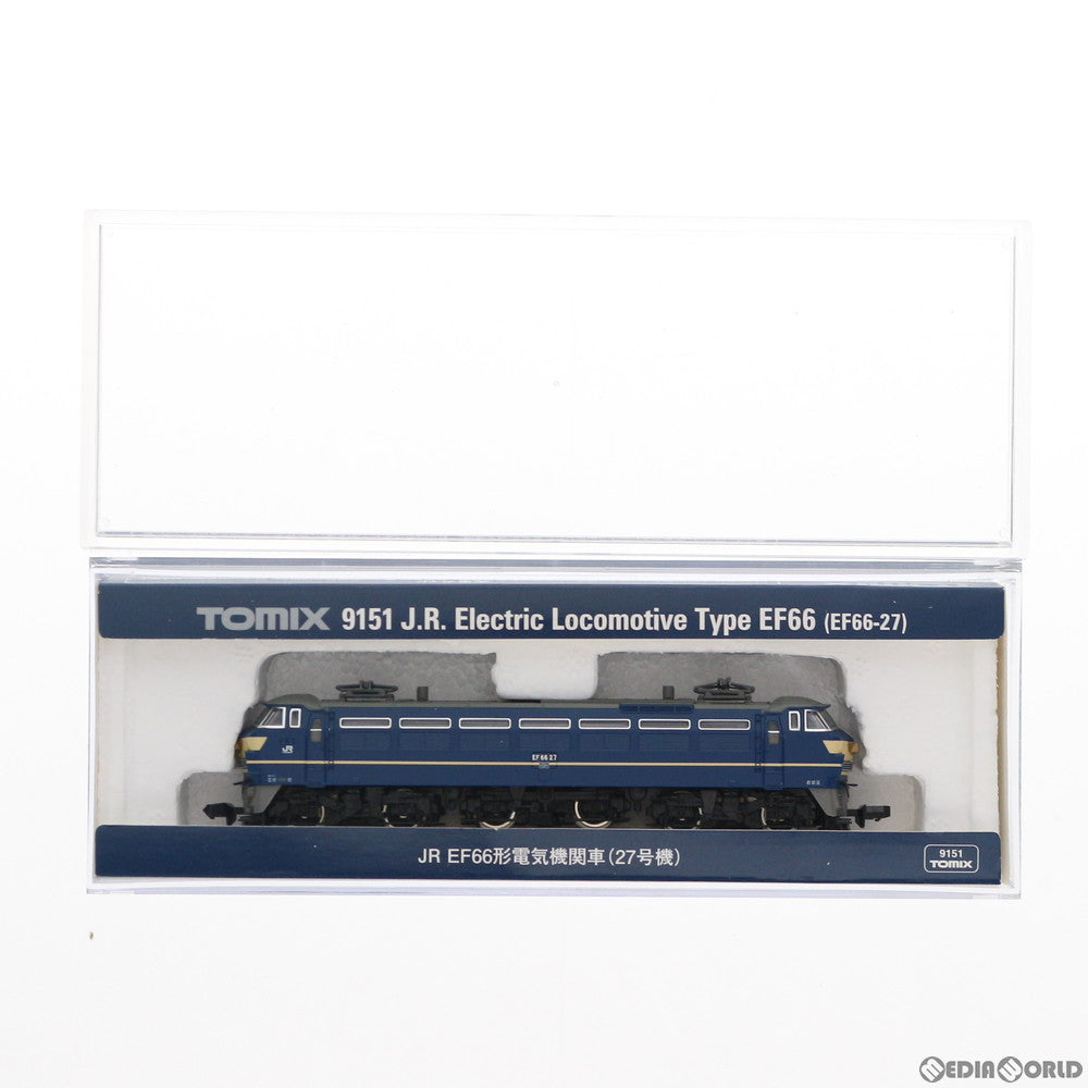 【新品】【お取り寄せ】[RWM] 9151 JR EF66形電気機関車(27号機)(動力付き) Nゲージ 鉄道模型 TOMIX(トミックス)(20190331)