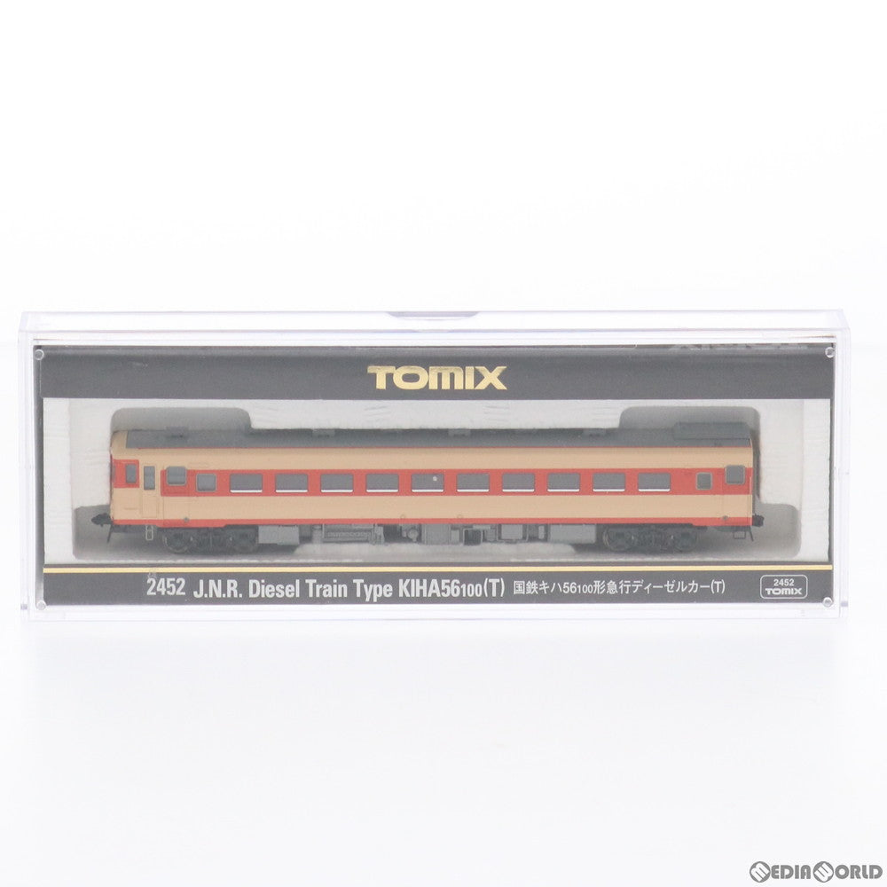 【中古即納】[RWM] 2452 国鉄ディーゼルカー キハ56-100形(T) (動力無し) Nゲージ 鉄道模型 TOMIX(トミックス) (20030529)