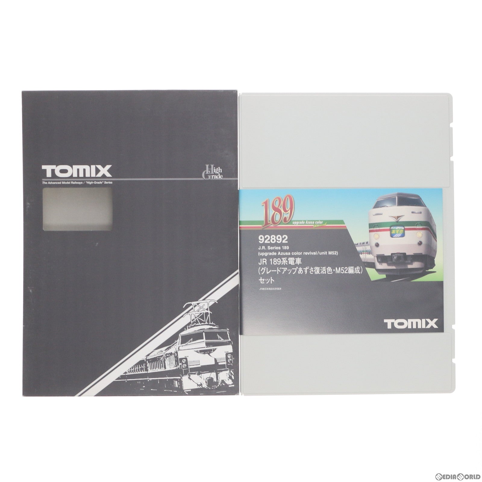 【中古即納】[RWM] 92892 JR 189系電車(グレードアップあずさ復活色・M52編成) 6両セット(動力付き) Nゲージ 鉄道模型 TOMIX(トミックス) (20150703)