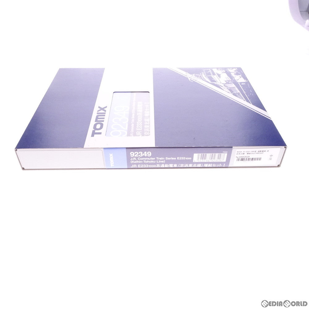 【新品】【お取り寄せ】[RWM] 92349 JR E233-1000系 通勤電車(京浜東北線) 増結セットI(3両)(動力無し) Nゲージ 鉄道模型 TOMIX(トミックス)(20080430)