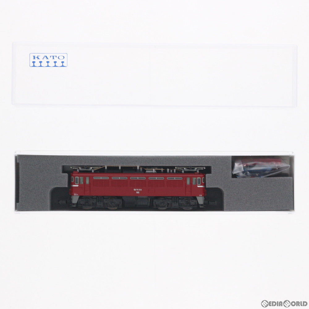 【新品】【お取り寄せ】[RWM] 3075-1 ED75 1000 前期形(動力付き) Nゲージ 鉄道模型 KATO(カトー)(20200220)