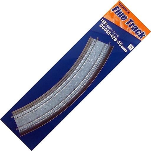 【新品】【お取り寄せ】[RWM] 1883 複線カーブレールDC465・428-45(F)(2本セット) Nゲージ 鉄道模型 TOMIX(トミックス)(20180928)