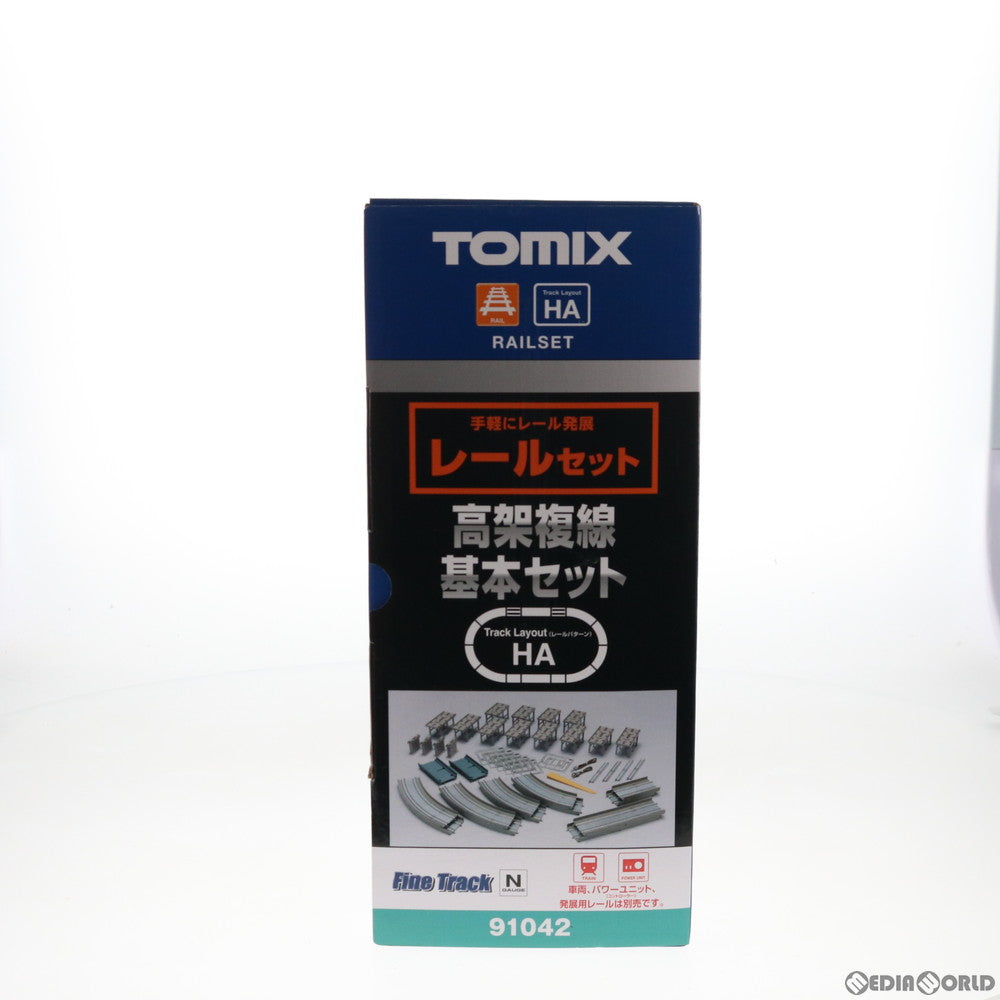 【新品即納】[RWM] 91042 高架複線基本セット(レールパターンHA) Nゲージ 鉄道模型 TOMIX(トミックス)(20180928)