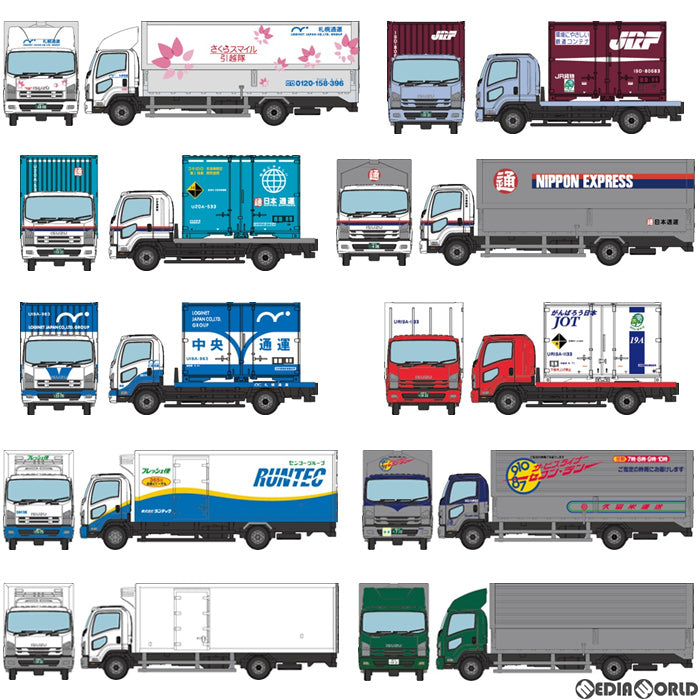 【新品】【お取り寄せ】[RWM] (BOX)289616 ザ・トラックコレクション 第11弾 Nゲージ 鉄道模型(10個) TOMYTEC(トミーテック)(20180922)