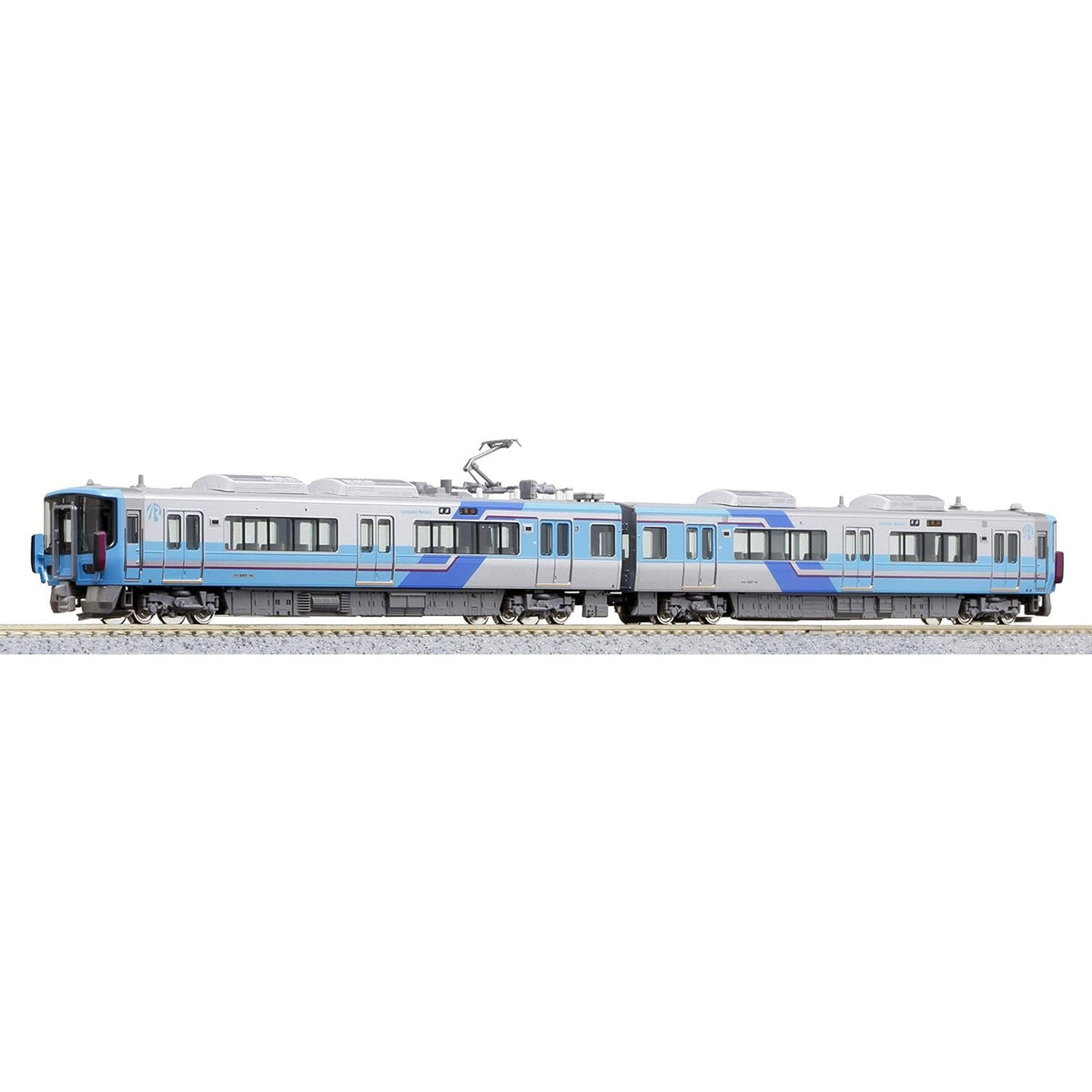 【新品】【お取り寄せ】[RWM] 10-1508 IRいしかわ鉄道521系(古代紫系) 2両セット(動力付き) Nゲージ 鉄道模型 KATO(カトー)(20181028)