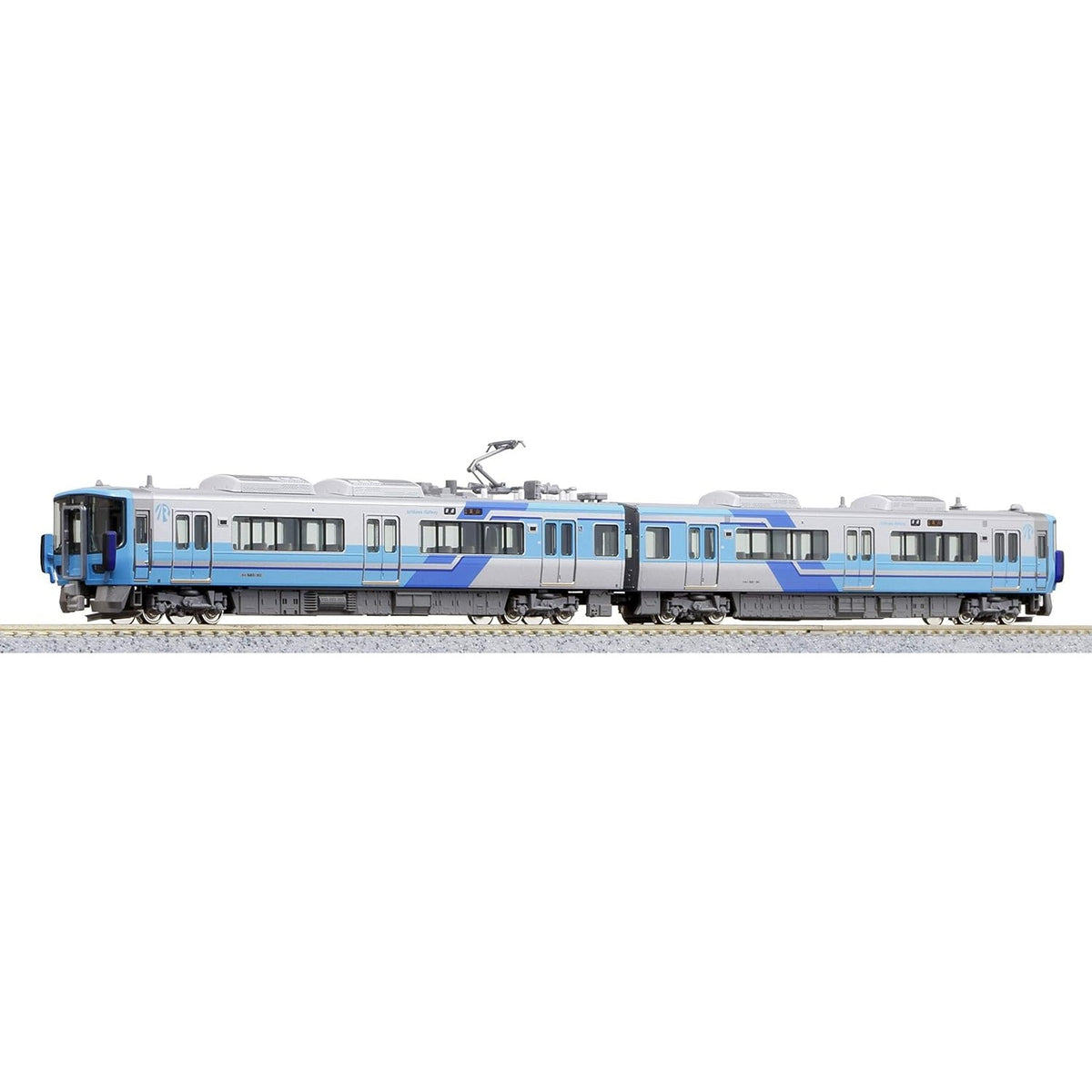 【新品】【お取り寄せ】[RWM] 10-1509 IRいしかわ鉄道521系(藍系) 2両セット(動力付き) Nゲージ 鉄道模型 KATO(カトー)(20181028)
