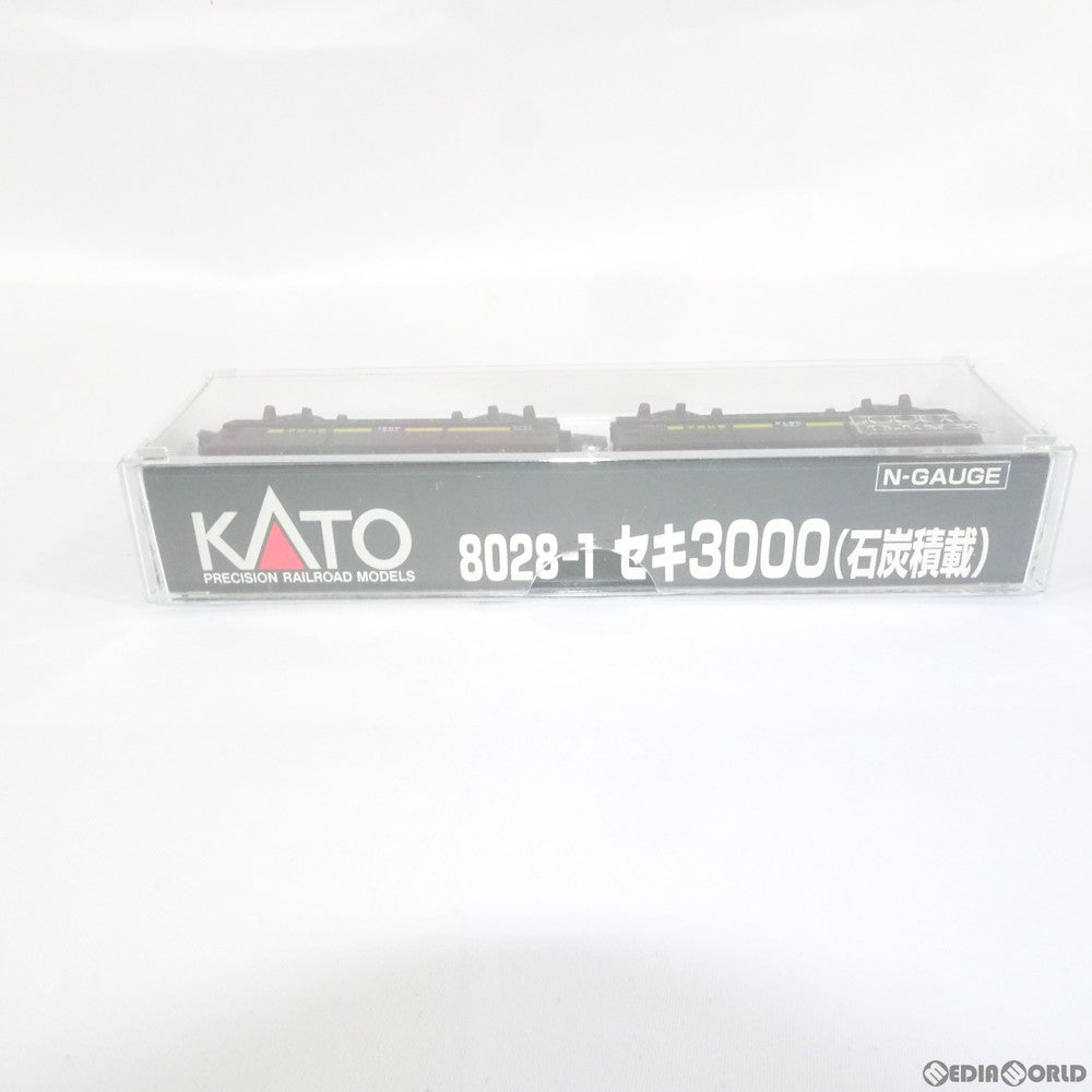 【新品】【お取り寄せ】[RWM] 8028-1 セキ3000(石炭積載・2両入) Nゲージ 鉄道模型 KATO(カトー)(20180922)