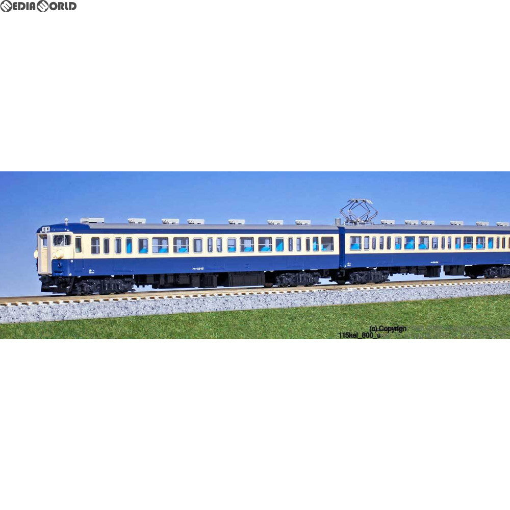 【新品】【お取り寄せ】[RWM] 10-1118 115系800番台 横須賀色 基本4両セット(動力付き) Nゲージ 鉄道模型 KATO(カトー)(20160325)