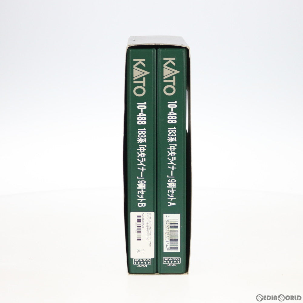 【新品】【お取り寄せ】[RWM] 10-488 183/189系「中央ライナー」 9両セット(動力付き) Nゲージ 鉄道模型 KATO(カトー)(20040531)