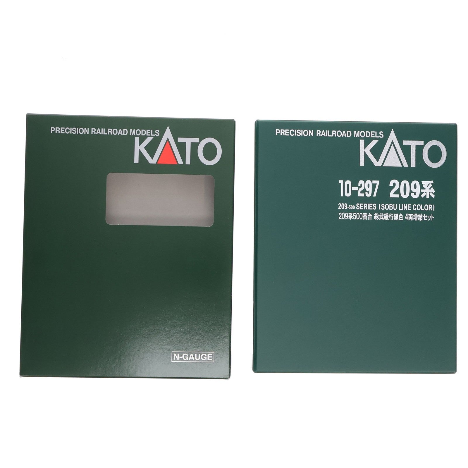 【中古即納】[RWM] 10-297 209系500番台 総武緩行線色 増結4両セット(動力無し) Nゲージ 鉄道模型 KATO(カトー)(20070228)