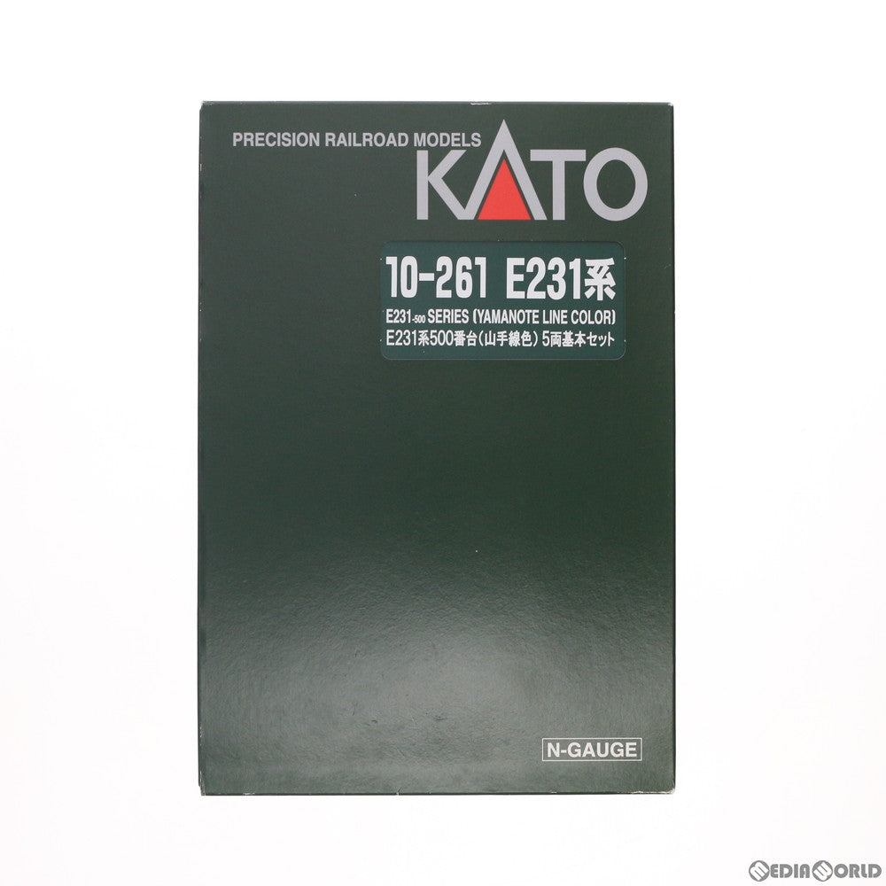 【中古即納】[RWM] 10-261 E231系500番台(山手線色) 基本5両セット(動力付き) Nゲージ 鉄道模型 KATO(カトー) (20070331)