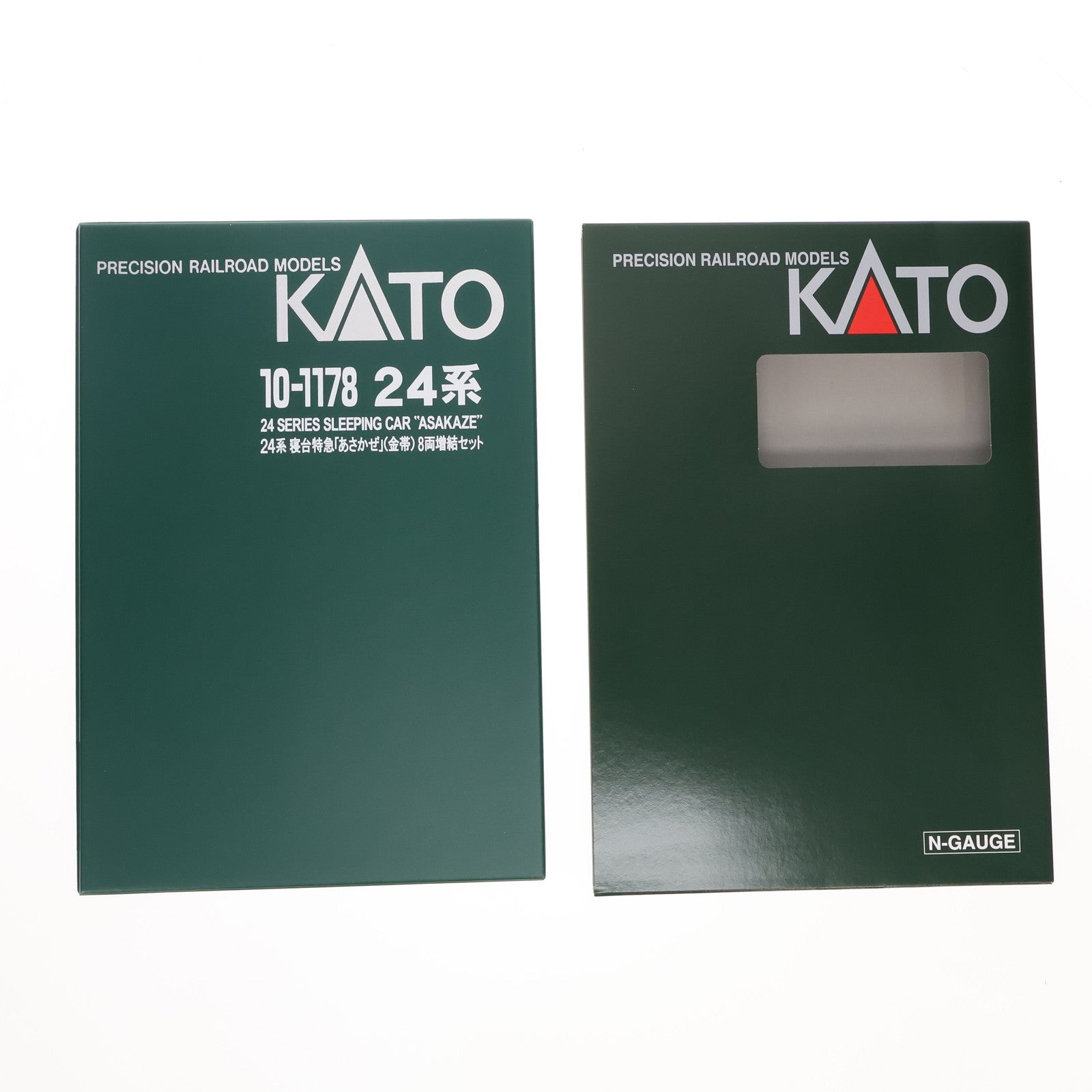 【中古即納】[RWM] 10-1178 24系寝台特急 「あさかぜ」(金帯) 増結8両セット(動力無し) Nゲージ 鉄道模型 KATO(カトー)(20140331)