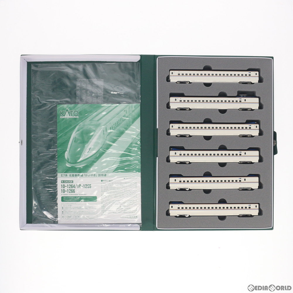 【新品】【お取り寄せ】[RWM] 10-1266 E7系 北陸新幹線 「かがやき」 増結Bセット(6両)(動力無し) Nゲージ 鉄道模型 KATO(カトー)(20150423)