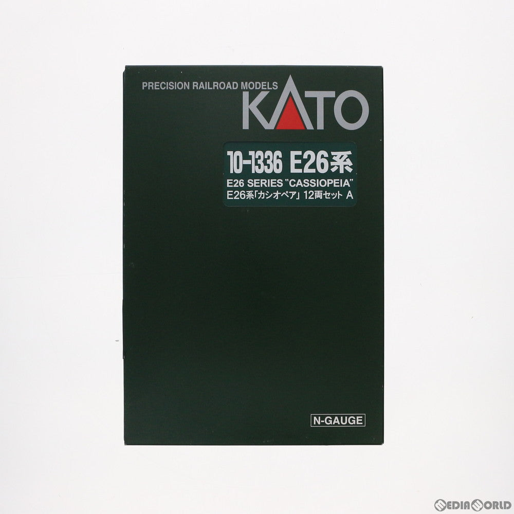 【中古即納】[RWM] 10-1336 E26系「カシオペア」 12両セット(動力無し) Nゲージ 鉄道模型 KATO(カトー) (20160228)