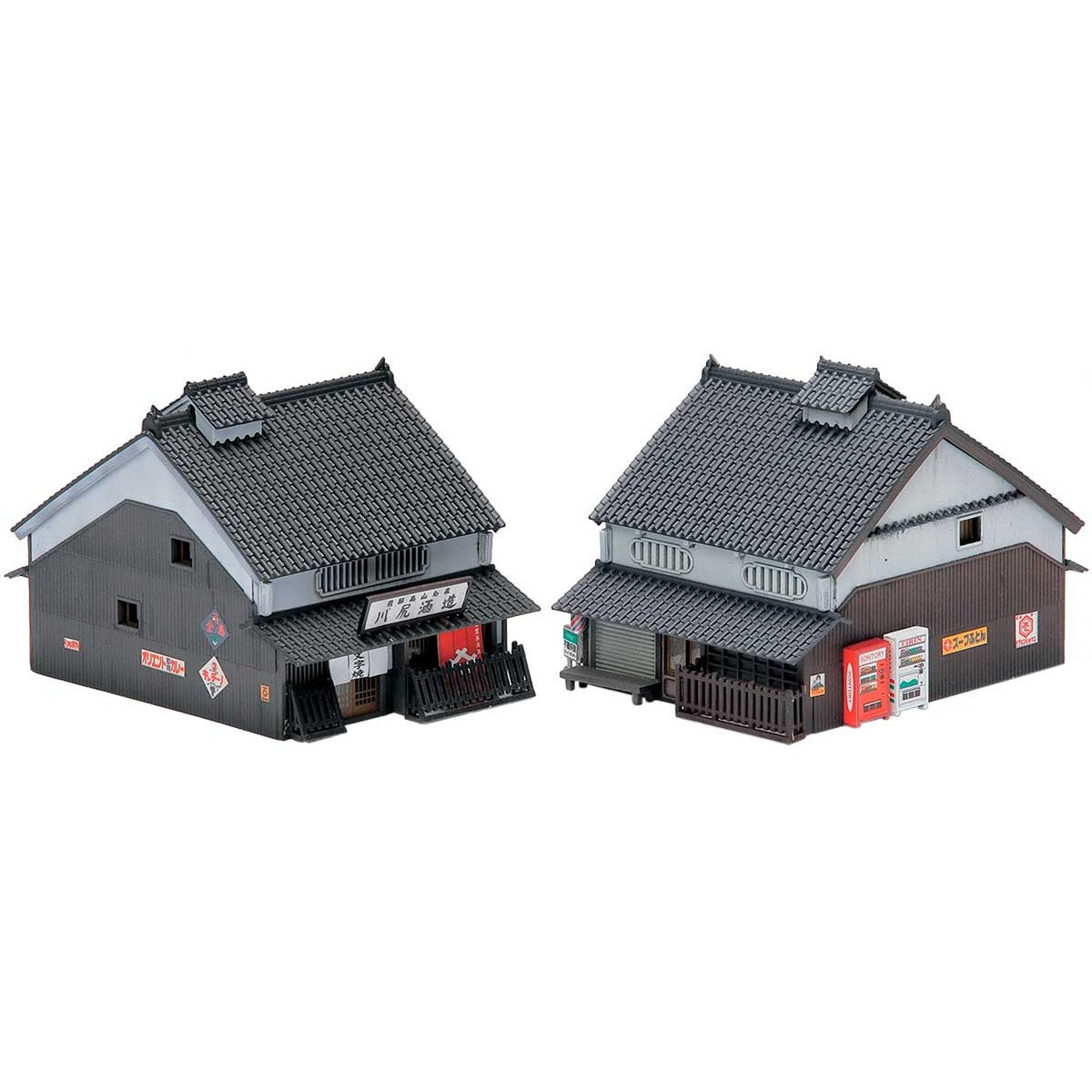 【新品】【お取り寄せ】[RWM] (再販)2165 むしこ造りの町屋としもたや Nゲージ 鉄道模型 GREENMAX(グリーンマックス)(20181120)