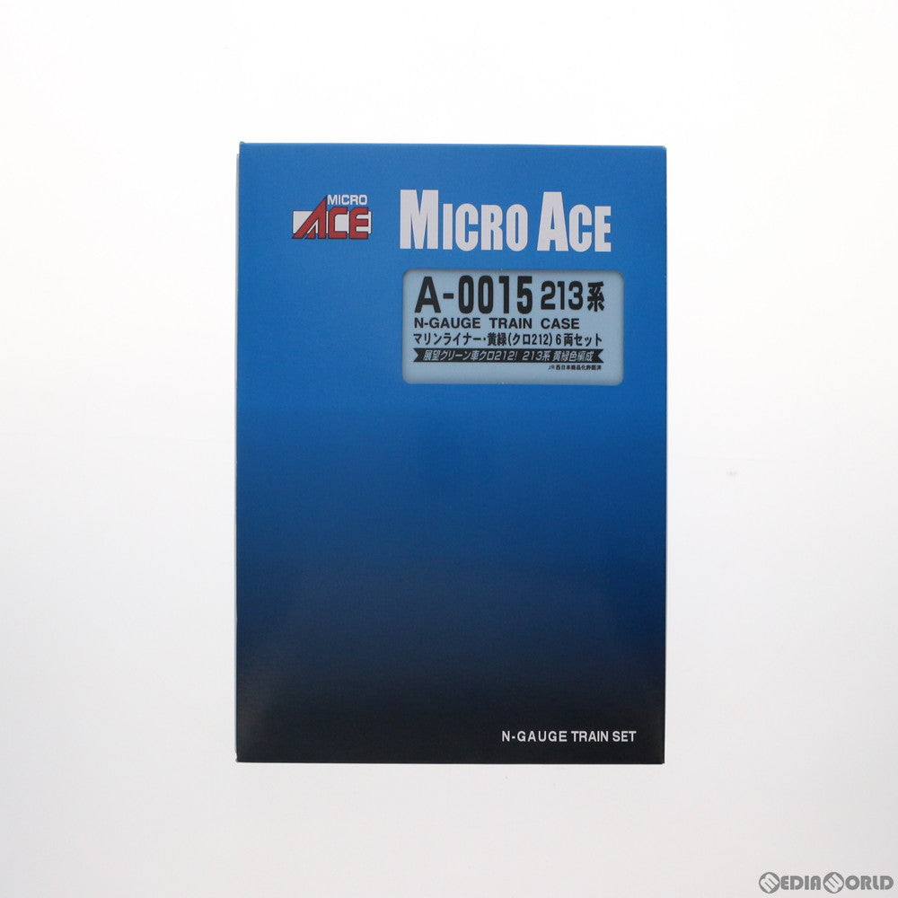 【中古即納】[RWM] A0015 213系 マリンライナー 黄緑(クロ212) 6両セット Nゲージ 鉄道模型 MICRO ACE(マイクロエース) (20151120)