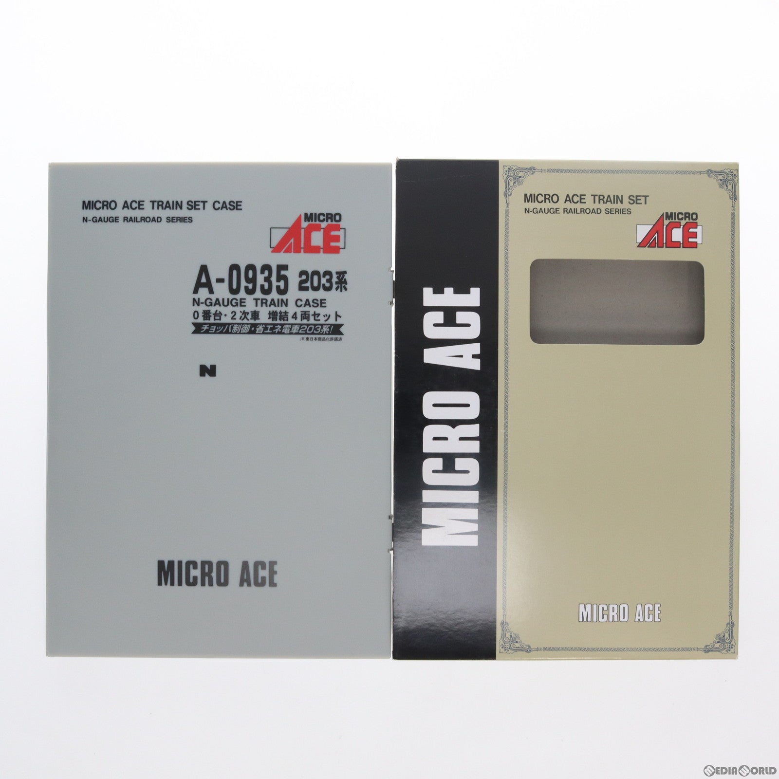 【中古即納】[RWM] A0935 203系0番台・2次車 増結4両セット(動力無し) Nゲージ 鉄道模型 MICRO ACE(マイクロエース)(20080630)