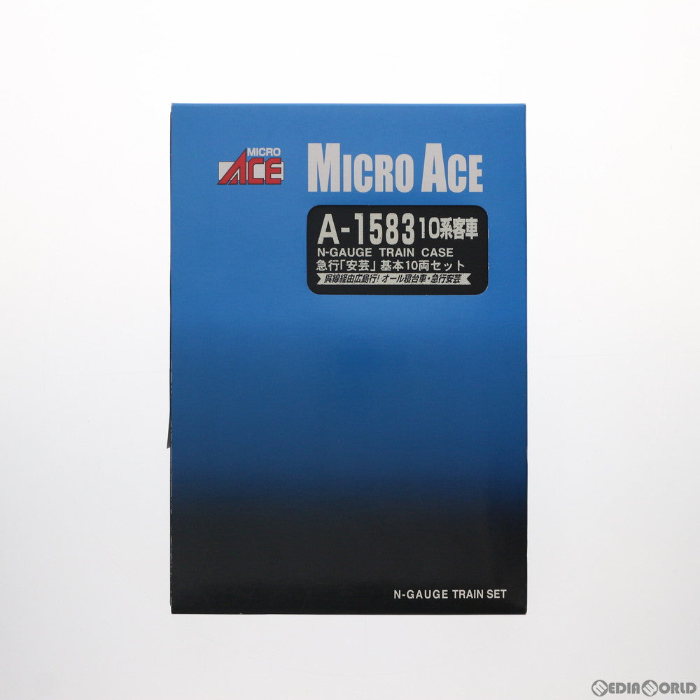 【中古即納】[RWM] A1583 10系客車 急行「安芸」 基本10両セット(動力無し) Nゲージ 鉄道模型 MICRO ACE(マイクロエース) (20090330)