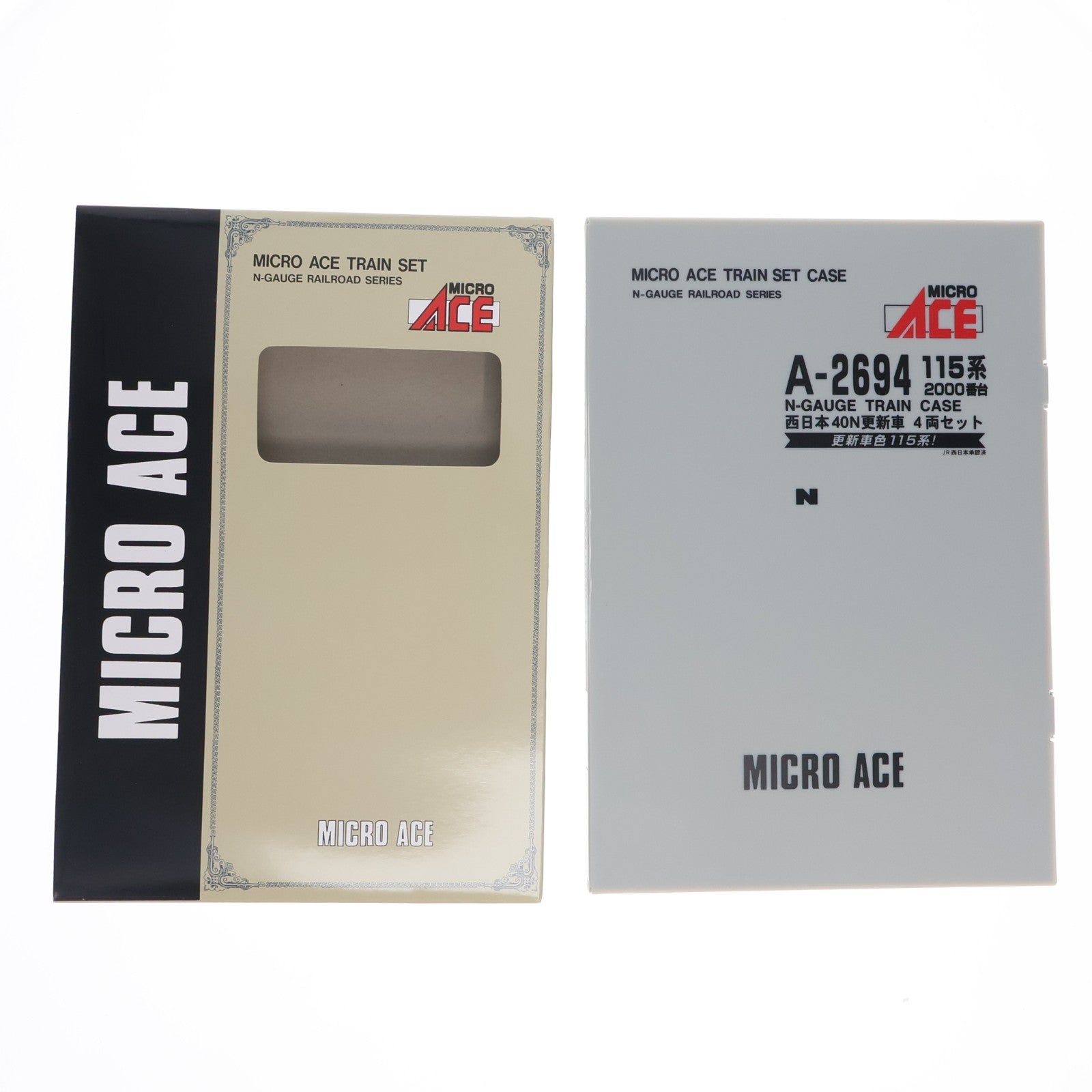 【中古即納】[RWM] A2694 115系2000番台 西日本40N更新車 4両セット(動力付き) Nゲージ 鉄道模型 MICRO ACE(マイクロエース)(20071230)