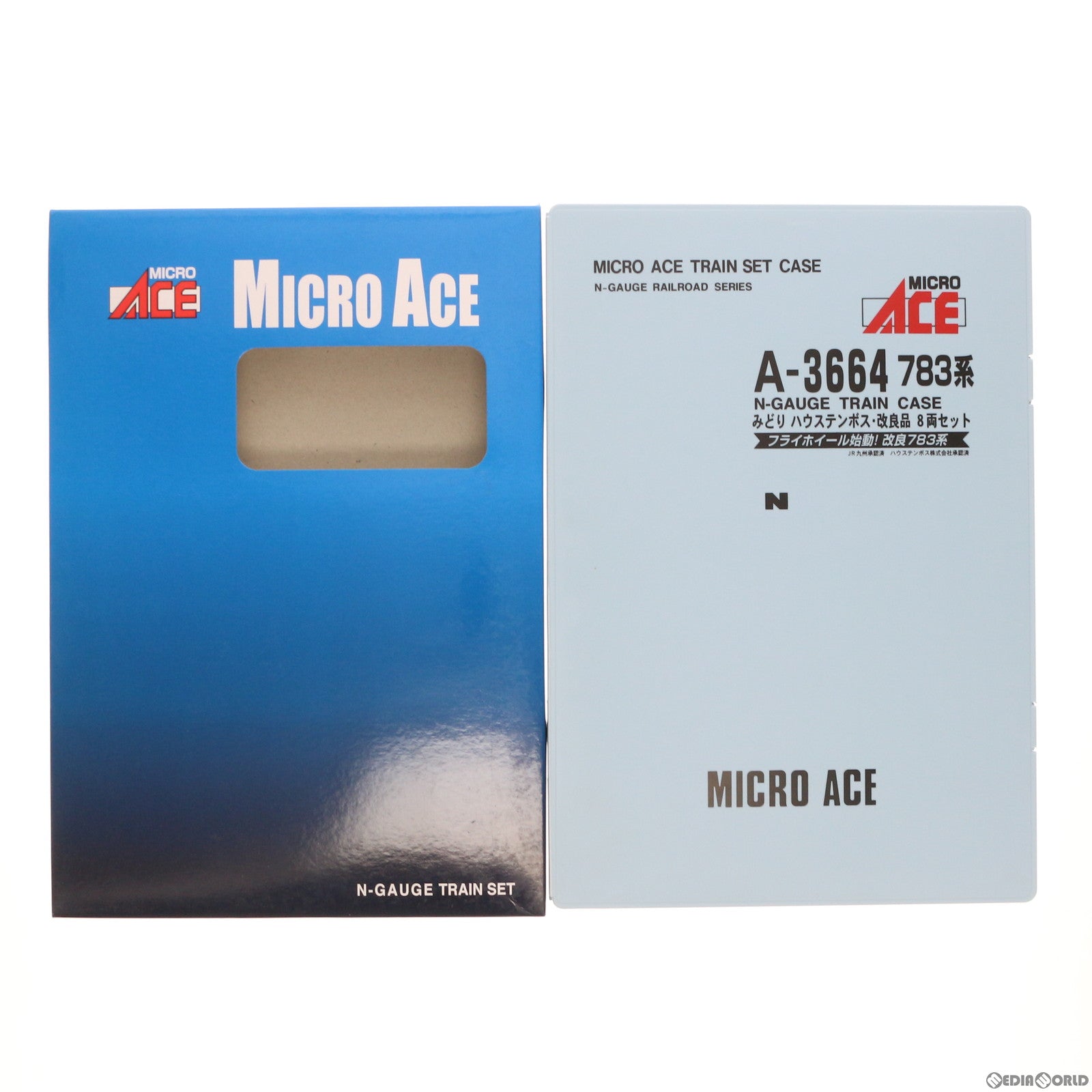 【中古即納】[RWM] A3664 783系 みどり・ハウステンボス・改良品 8両セット(動力付き) Nゲージ 鉄道模型 MICRO ACE(マイクロエース)(20160428)