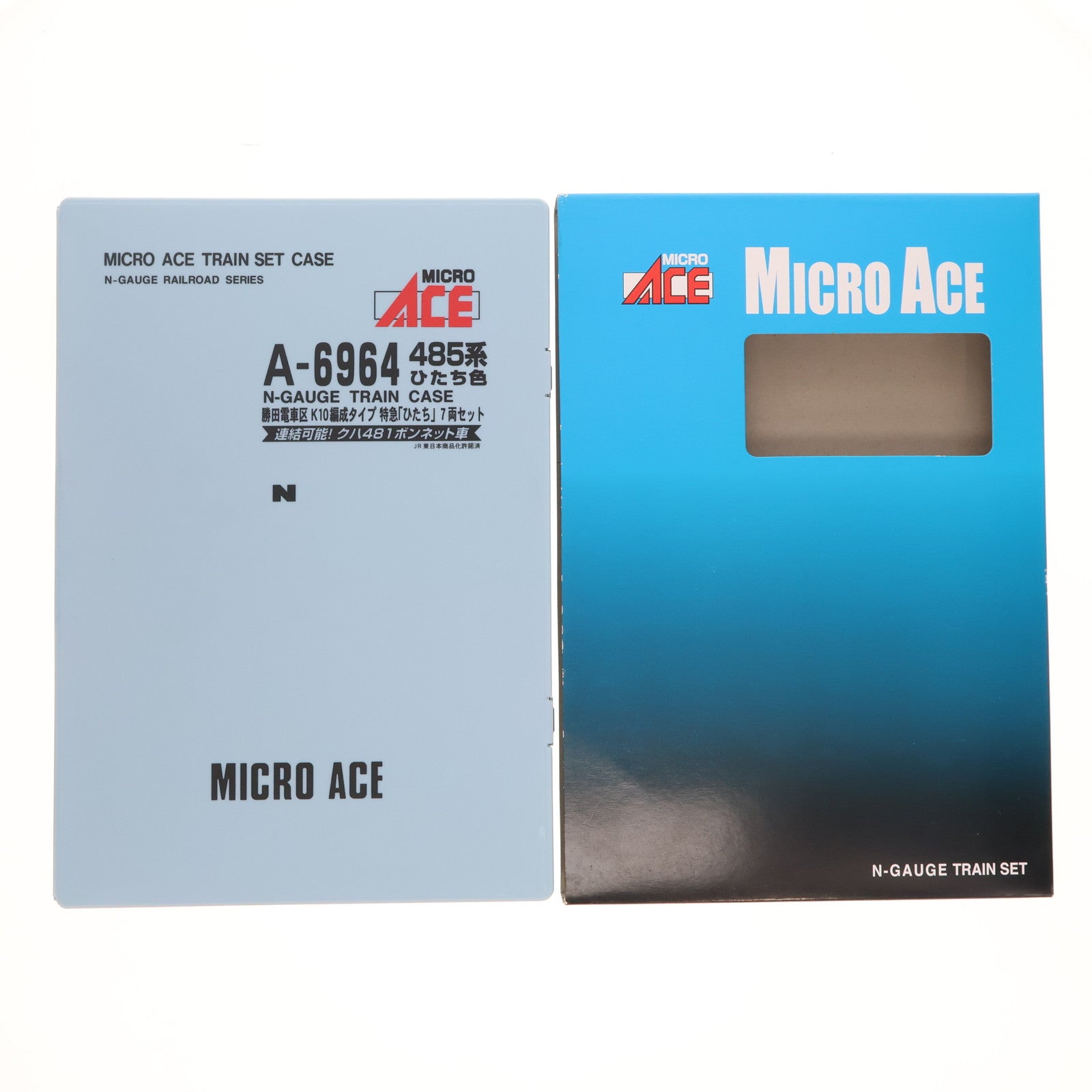 【中古即納】[RWM] A6964 485系 ひたち色 勝田電車区 K10編成タイプ 特急「ひたち」 7両セット(動力付き) Nゲージ 鉄道模型 MICRO ACE(マイクロエース)(20120730)