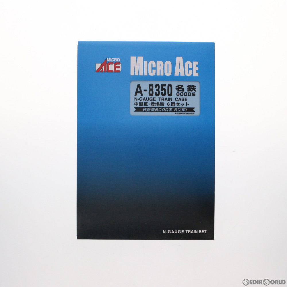 【中古即納】[RWM] A8350 名鉄6000系 中期車・登場時 6両セット(動力付き) Nゲージ 鉄道模型 MICRO ACE(マイクロエース) (20130330)