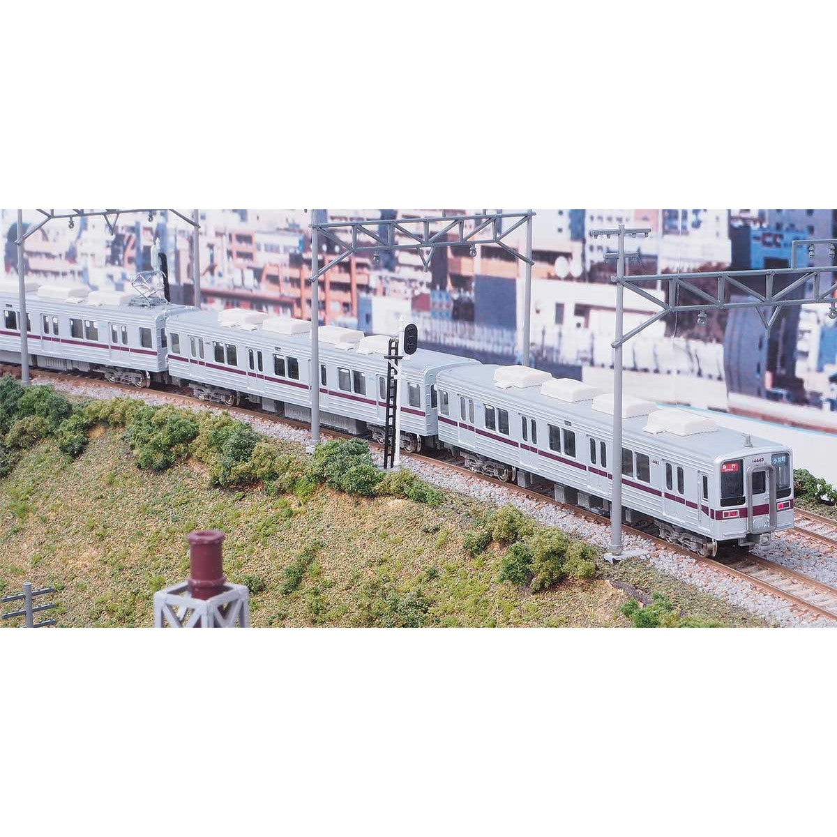 【新品】【お取り寄せ】[RWM] 30022 東武10030型 東上線 新ロゴマーク付き 増結4両編成セット(動力無し) Nゲージ 鉄道模型 GREENMAX(グリーンマックス)(20160531)